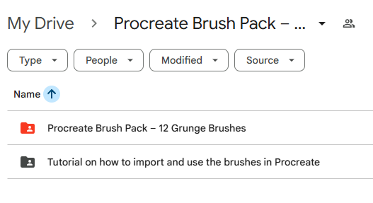 Procreate Brush Pack – 12 Grunge Brushes