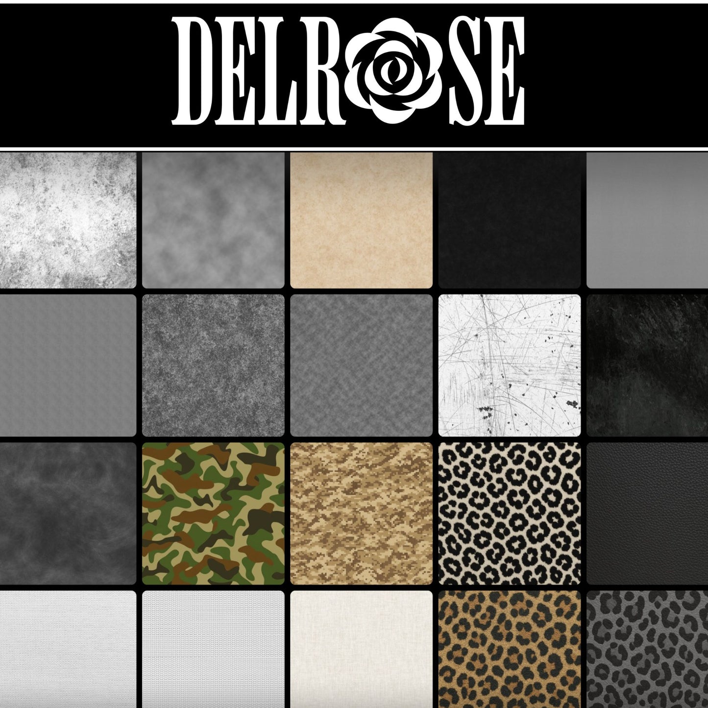 DELROSE Texture Pack – 20 High-Quality Textures (Digital Download)