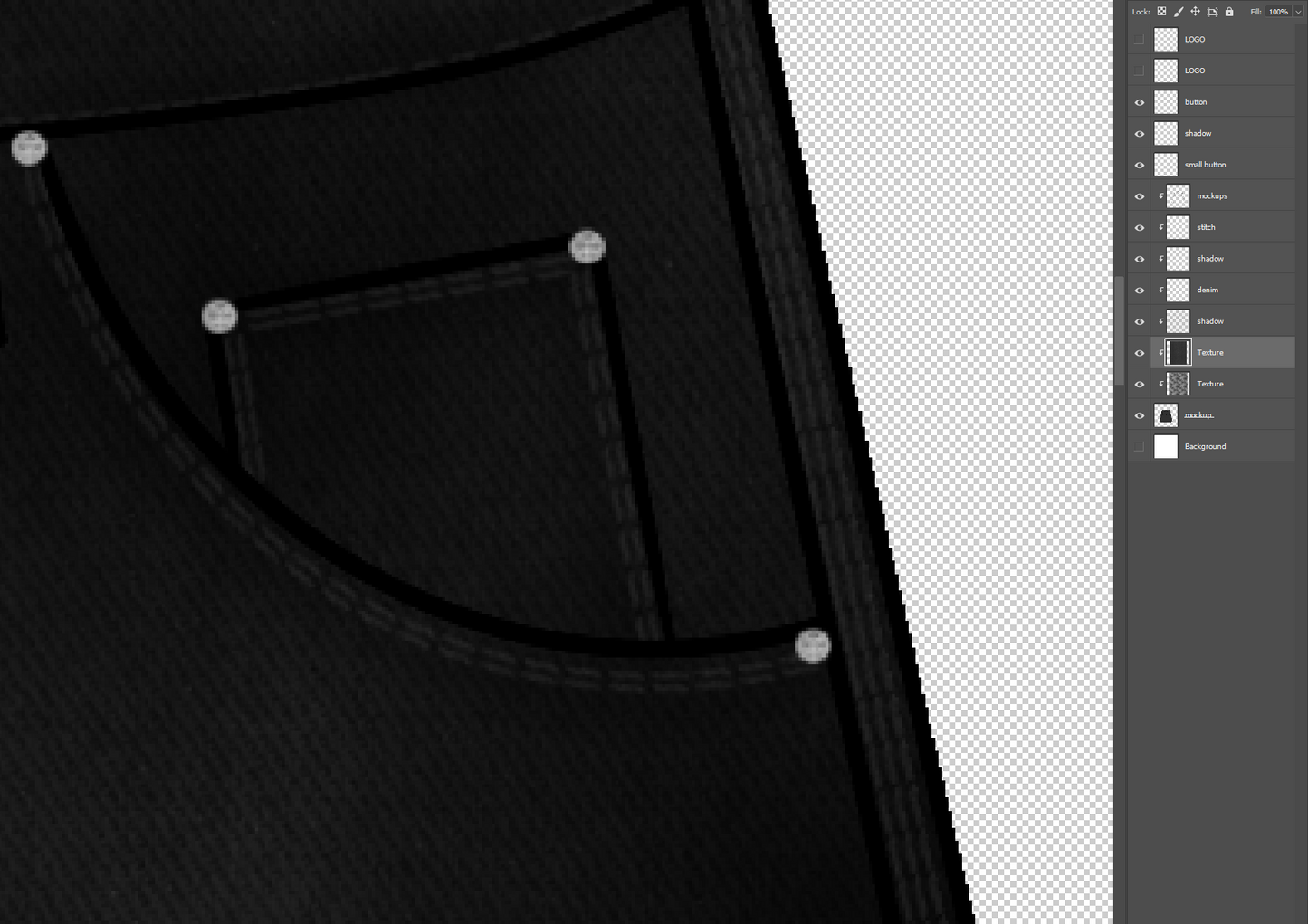 DELROSE™ Exclusive Digital Jorts Mockup – 1 of 1 Premade Design File