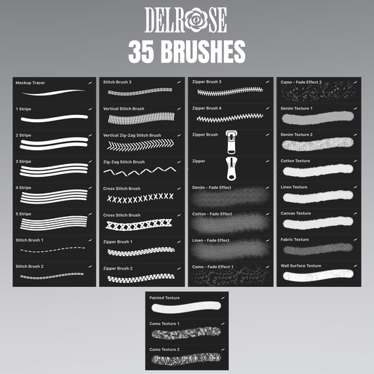 Procreate Brush Pack – 36 Premium Tools