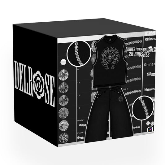 Procreate Brush Pack – 28 Rhinestone Brushes