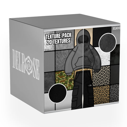 DELROSE Texture Pack – 20 High-Quality Textures (Digital Download)