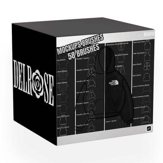 Procreate Brush Pack – 58 Mockup Brushes