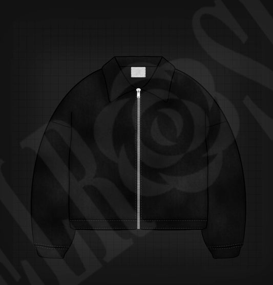 DELROSE™ Exclusive Digital Zip-Up Jacket Mockup – 1 of 1 Premade Design File