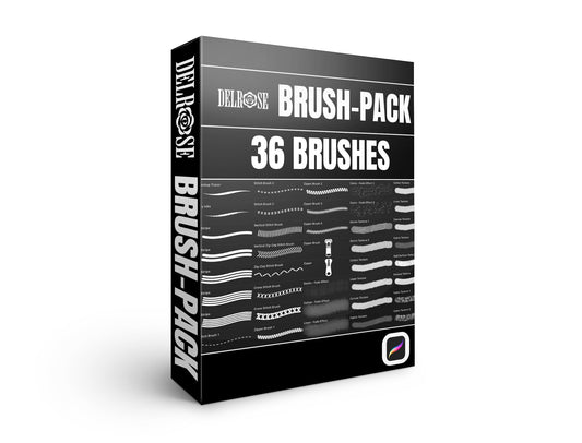 Procreate Brush Pack – 36 Premium Tools