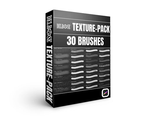 Procreate Texture Pack – 30 Premium Tools
